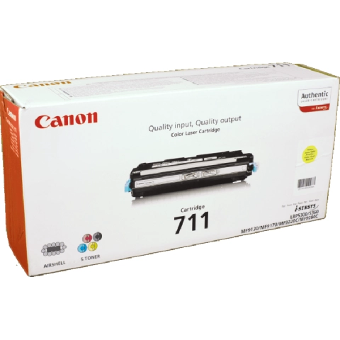 Toner Canon CRG-711Y Yellow do drukarek (Oryginalny)